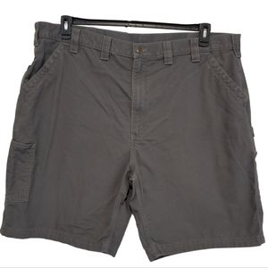 Carhartt Men's 46 Carpenter Style Work Shorts Original Fit Gray Cotton -262